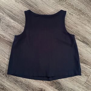 MM Lafleur sleeveless boatneck top